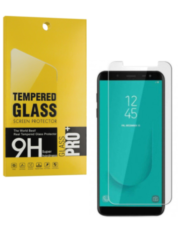 Clear Tempered Glass for Galaxy J6 (J600) (Case Friendly / 2.5D / 1 Piece)