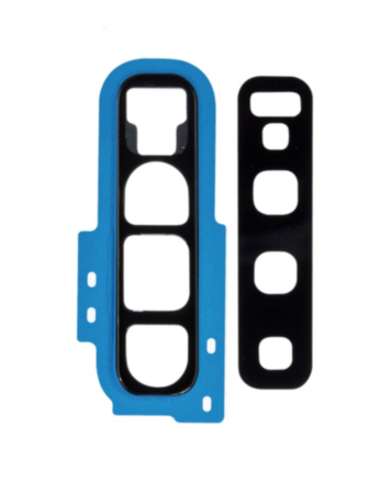 Back Camera Lens with Bracket for Galaxy S10 (BLUE)