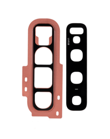 Back Camera Lens with Bracket for Galaxy S10 (PINK)