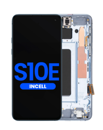 LCD Assembly with Frame for Galaxy S10E (G970) (PRISM BLUE) (Aftermarket Incell)