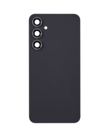 Back Cover Glass with Camera Lens and Adhesive for Galaxy S23 FE (S711) (No Logo) (Graphite)