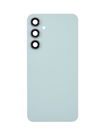 Back Cover Glass with Camera Lens and Adhesive for Galaxy S23 FE (S711) (No Logo) (Mint)