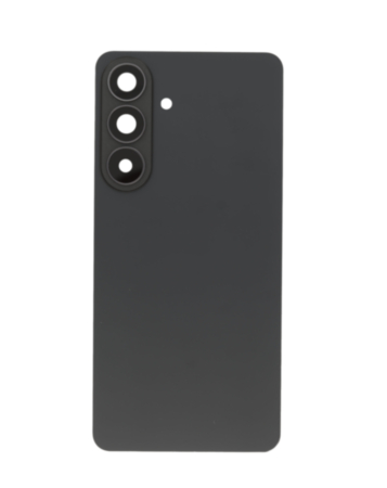 Back Cover Glass with Camera Lens and Adhesive for Galaxy S26 (S942) (No Logo) (Black)