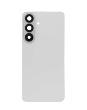 Back Cover Glass with Camera Lens and Adhesive for Galaxy S26 (S942) (No Logo) (Silver Shadow)