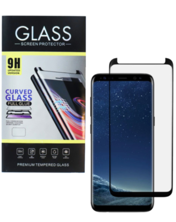 Full Glue Tempered Glass for Galaxy S8 Plus (Case Friendly / 3D Curved / 1 Piece)