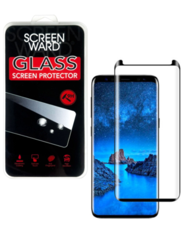 Clear Tempered Glass for Galaxy S9 (Case Friendly / 3D Curved / 1 Piece)