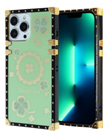 Lucky Flowers Design Case - B7 for iPhone 13 Pro (Only Ground Shipping)