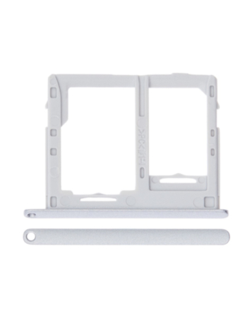 Dual Sim Card Tray for Galaxy Tab A 10.1" (T510 / T515 / T517) (WHITE)