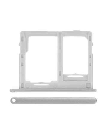 Single Sim Card Tray for Galaxy Tab A 10.1" (T510 / T515 / T517) (SILVER)