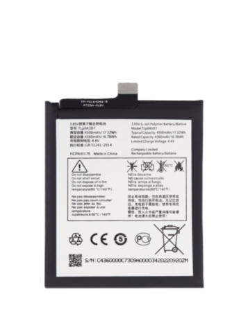 Replacement Battery for TCL / 20 Pro / 30 V 5G / 20 5G / 20L Plus (TLP043D7) (Only Ground Shipping)