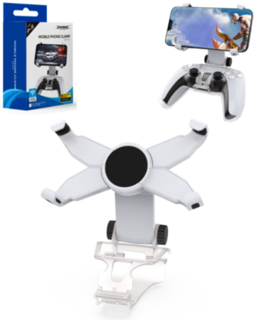 Dobe Mobile Phone Clamp for PlayStation 5 (Dual Sense) Wireless Controller (Only Ground Shipping)