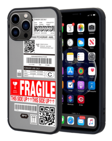 Hard PC Rear / Soft TPU New Style Case - Style 9 for iPhone 13 Pro (Only Ground Shipping)