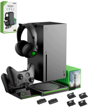 Dobe Multifunctional Charging Stand for Xbox Series X and Series S (Only Ground Shipping)
