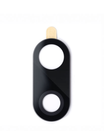 LG V35 ThinQ / V30 / V30S Back Camera Lens with Adhesive (Glass Only) (BLACK)