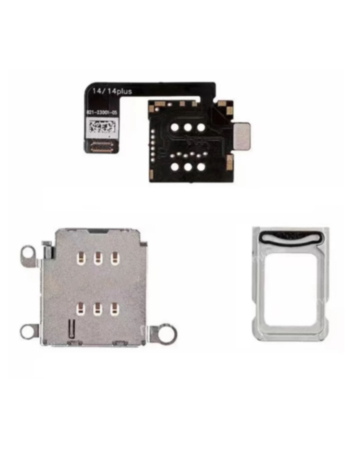WYLIE iPhone 14 / 14 Plus Charge Dual Card Cable (3 Pcs Set) (Micro Soldering Required)