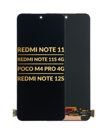 OLED Assembly without Frame for Xiaomi Redmi Note 11 / Redmi Note 11S 4G / Xiaomi Poco M4 Pro 4G / Redmi Note 12S LCD Assembly (Premium)