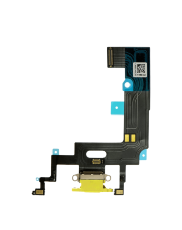 Charging Port Flex Cable for iPhone XR (YELLOW) (Premium)