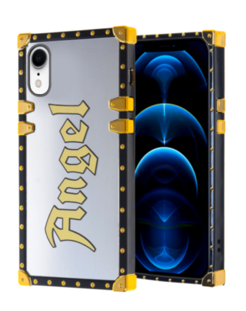 Square Case with Mirror Design - Style 5 for iPhone XR (Only Ground Shipping)