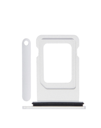 Single Sim Card Tray for iPhone XR (SILVER)