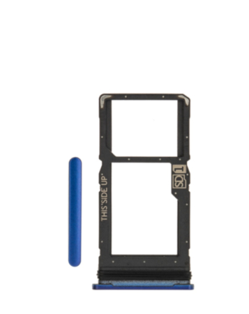 Single Sim Card Tray for Motorola Moto G 5G Plus (XT2075 / 2020) (SURFING BLUE)