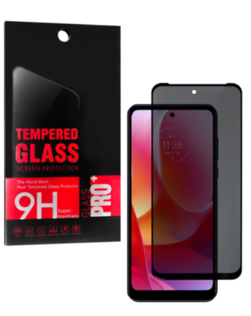 Privacy Tempered Glass for Motorola Moto G Power (XT2165 / 2022) (2.5D / 1 Piece)