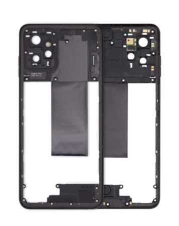 Middle Frame Housing (Concrete Gray) for Motorola Moto G Power 5G (XT2311 / 2023)