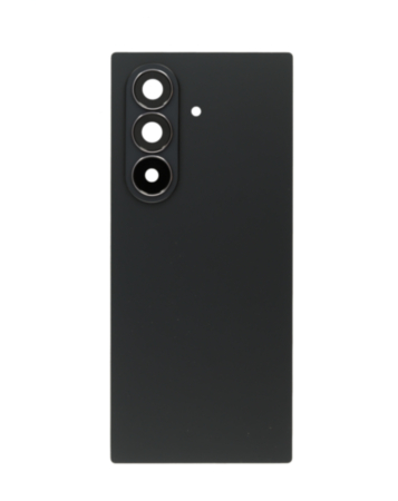 Back Glass with Adhesive and Back Camera Lens for Galaxy Z Fold 7 (NO LOGO) (JETBLACK)