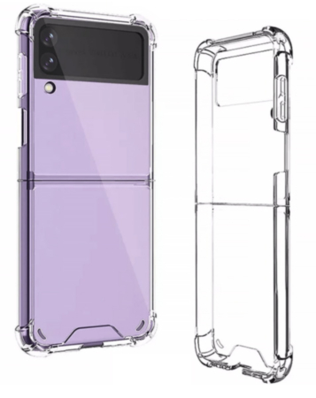Galaxy Z Flip 3 Hybrid Case with Air Cushion Technology - CLEAR (Only Ground Shipping)