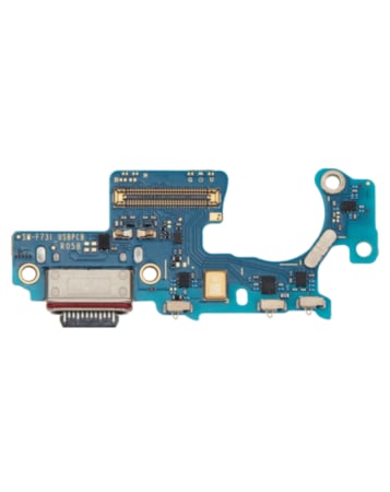Charging Port Board with Sim Card Reader for Galaxy Z Flip 5 (F731) (Dual Card Version) (Premium)