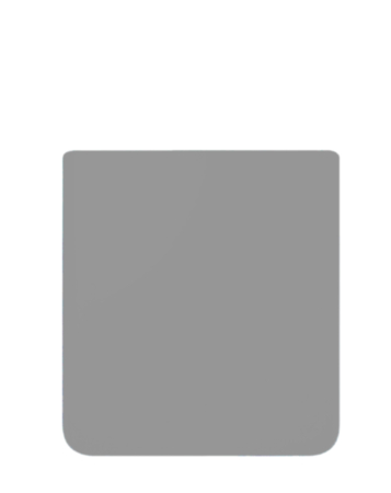 Back Glass with Camera Lens for Galaxy Z Flip 5 F731 (Service Pack) (Gray)