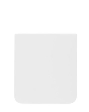 Back Glass with Camera Lens for Galaxy Z Flip 6 F74 (WHITE) (Service Pack)