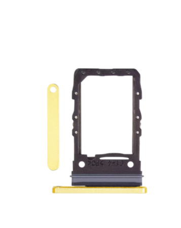 Single Sim Card Tray for Galaxy Z Flip 6 (YELLOW)