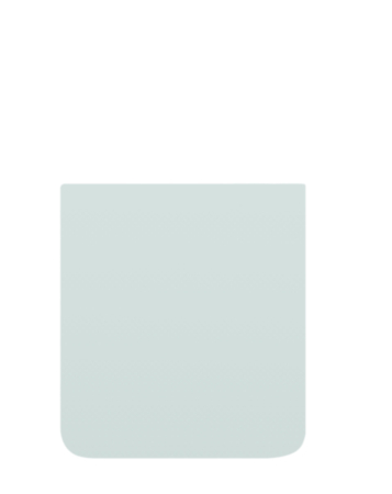 Back Glass with Camera Lens for Galaxy Z Flip 7 F766 (Mint) (Service Pack)