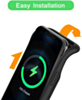 Slim Charging Case with Msafe Charging (8500 mAh) for iPhone 12 Pro Max (Only Ground Shipping)