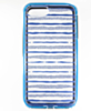 Lines Pattern Hybrid Fusion Bumper Clear Crystal Case - 2 for iPhone 8P / 7P (Only Ground Shipping)