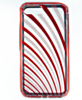 Lines Pattern Hybrid Fusion Bumper Clear Crystal Case - 3 for iPhone 8P / 7P (Only Ground Shipping)