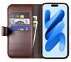 xBase by PowerPeak Folio Exec Wallet Case with MagSafe for iPhone 17 Pro - (BROWN) (Only Ground Shipping)