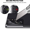 Back Camera Tempered Glass Protector Galaxy S21 Ultra (G998) (Black)