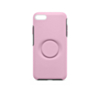 Dual Layer Heavy Duty Case with Pop Up Holder - PINK for iPhone 8P / 7P / 6SP / 6P (Only Ground Shipping)