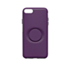Dual Layer Heavy Duty Case with Pop Up Holder - MAROON for iPhone 8P / 7P / 6SP / 6P (Only Ground Shipping)