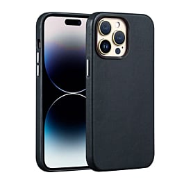 New Leather Case with Wireless Charger - TEAL for iPhone 14 Pro Max (Only Ground Shipping)