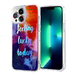 BLUE Light Injection Case - LUCKY for iPhone 14 Pro (Only Ground Shipping)