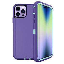 Heavy Duty Case - PURPLE for iPhone 14 Pro (Only Ground Shipping)