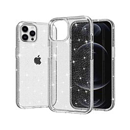 Ultra Glossy Protector Case - GLITTER CLEAR for iPhone 14 Pro (Only Ground Shipping)