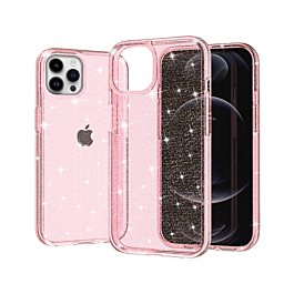 Ultra Glossy Protector Case - GLITTER PINK for iPhone 14 Pro (Only Ground Shipping)