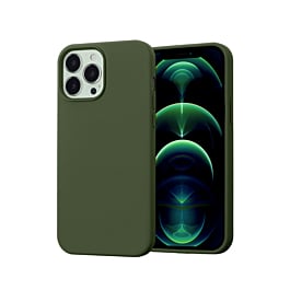 Soft Solid Silicone Case (Full Buttom Cover) - 50 for iPhone 15 Pro Max (Only Ground Shipping)