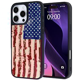 Printing Design Case with Magsafe - CA REPUBLIC for iPhone 16 Pro Max (Only Ground Shipping)
