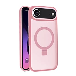 Carbon Wireless Charging Case with Ring Stand - PINK for iPhone Air (Only Ground Shipping)