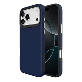 Shock Absorption Protective Dual Layer Case  - BLUE for iPhone 17 Pro Max (Only Ground Shipping)