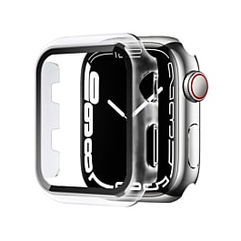 iWatch 42mm Shinny Hard PC Bumper Case - CLEAR & SILVER (Only Ground Shipping)